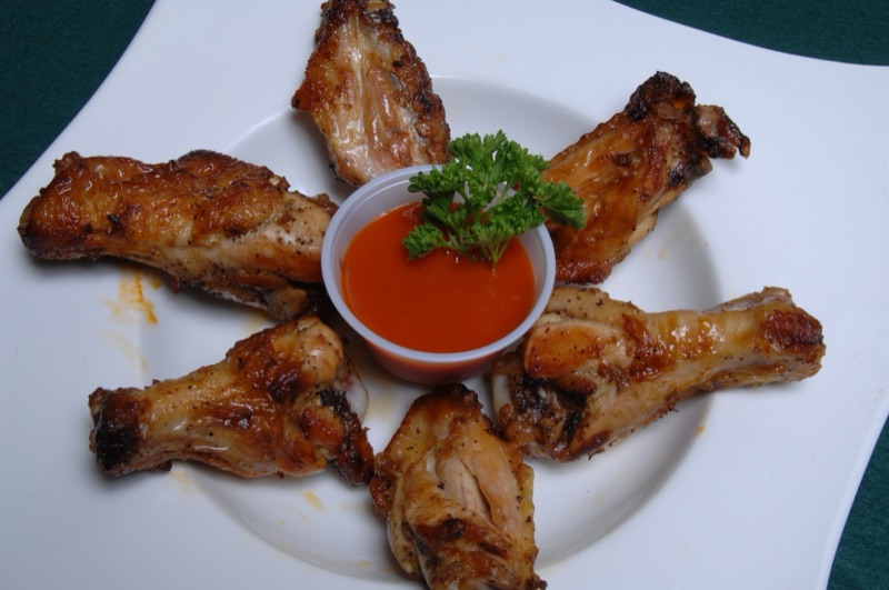 Crispy chicken wings appetizer LA Gourmet Pizza